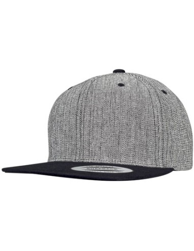FLE-6089MS-Melange Solid Snapback